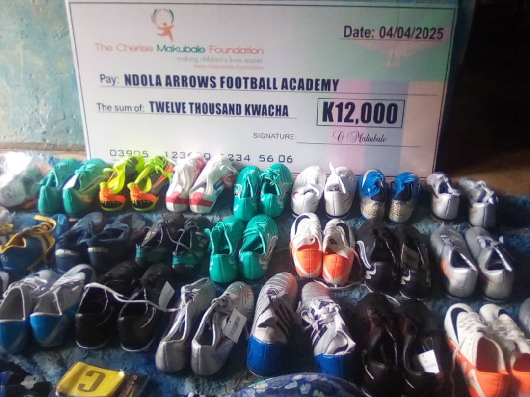 Ndola Arrows Football Academy Receives K12,000 Donation