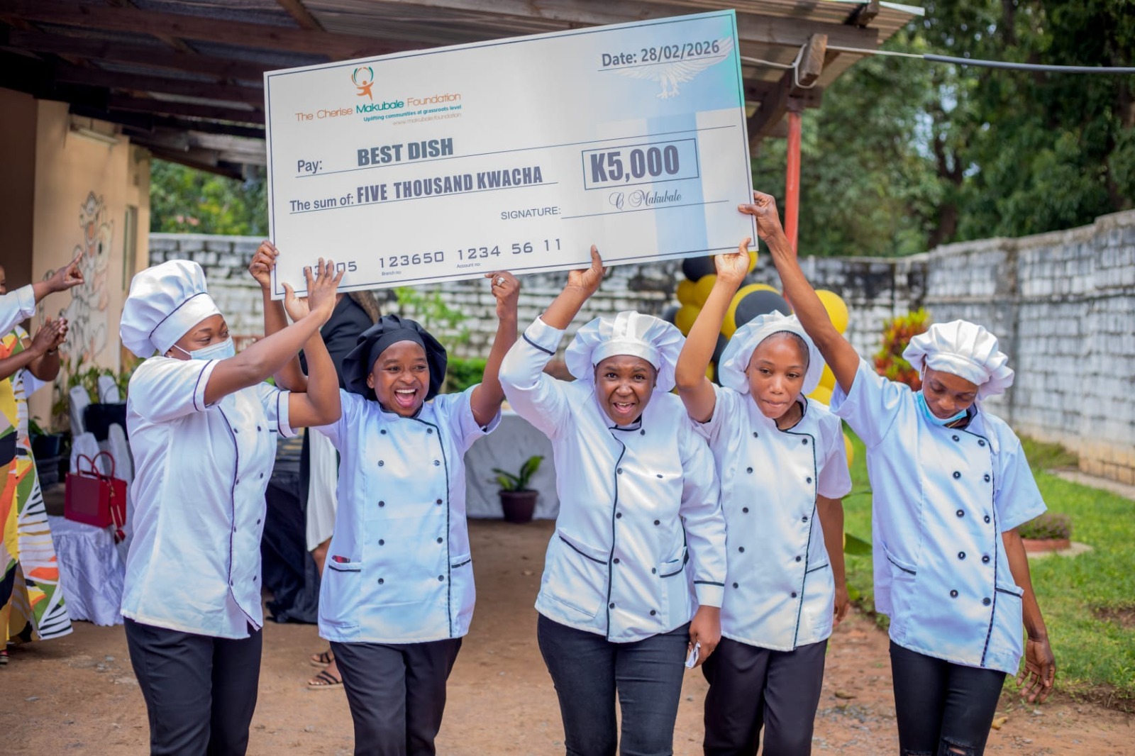 CMF Donates K10,000 in Prizes at Tutus Catering Best Dish Competition - photo 2